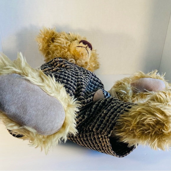 Vintage Lonnie St. Martin Homespun Collection 1998 Teddy Bear "Sam" Collectible - Picture 16 of 16